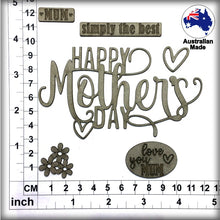 Load image into Gallery viewer, CB1283 Scrap Words 65 "Mother's Day"