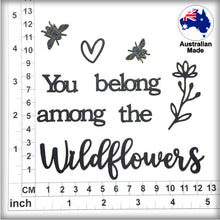Load image into Gallery viewer, CB1287 Scrap Words 72 Wildflowers