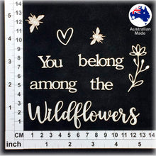 Load image into Gallery viewer, CB1287 Scrap Words 72 Wildflowers