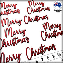 Load image into Gallery viewer, CB6149 Words 34 "Merry Christmas"