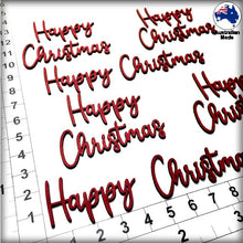 Load image into Gallery viewer, CB6150 Words 35 "Happy Christmas"
