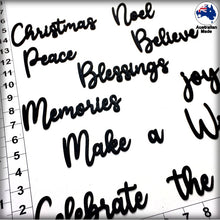 Load image into Gallery viewer, CB6158 Assorted Words 44 Christmas