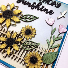 Load image into Gallery viewer, Sunflower Trio Cards  (Kit #87)