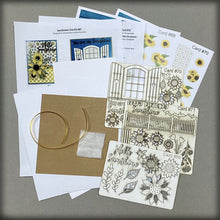 Load image into Gallery viewer, Sunflower Trio Cards  (Kit #87)