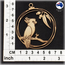 Load image into Gallery viewer, WS1040 Australian Bauble 03 - Cockatoo