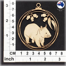 Load image into Gallery viewer, WS1043 Australian Bauble 06 - Wombat
