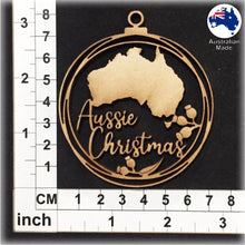 Load image into Gallery viewer, WS1048 Australian Bauble 10 - Map of Australia