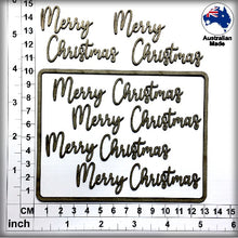 Load image into Gallery viewer, CB6149 Words 34 "Merry Christmas"