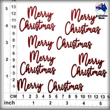 Load image into Gallery viewer, CB6149 Words 34 "Merry Christmas"