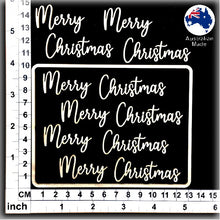 Load image into Gallery viewer, CB6149 Words 34 "Merry Christmas"