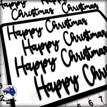 Load image into Gallery viewer, CB6150 Words 35 "Happy Christmas"