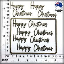Load image into Gallery viewer, CB6150 Words 35 "Happy Christmas"