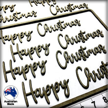 Load image into Gallery viewer, CB6150 Words 35 "Happy Christmas"