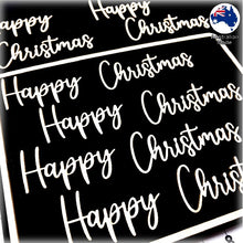 Load image into Gallery viewer, CB6150 Words 35 "Happy Christmas"