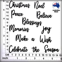 Load image into Gallery viewer, CB6158 Assorted Words 44 Christmas
