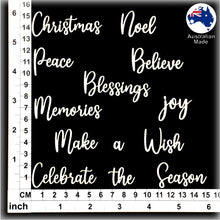 Load image into Gallery viewer, CB6158 Assorted Words 44 Christmas