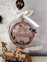 Load image into Gallery viewer, CB7025 3D Christmas Tree 04 with Custom Name Bauble