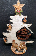Load image into Gallery viewer, CB7025 3D Christmas Tree 04 with Custom Name Bauble