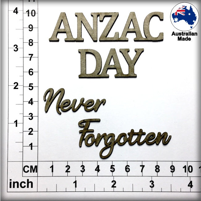 CT200 ANZAC DAY Never Forgotten