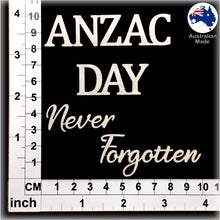 Load image into Gallery viewer, CT200 ANZAC DAY Never Forgotten
