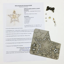 Load image into Gallery viewer, White Hanging Star (Kit #02)