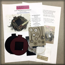 Load image into Gallery viewer, Mixed Media Christmas Bauble 01 (Kit #47)