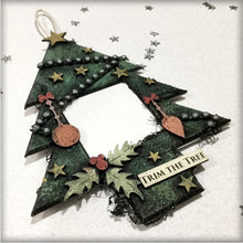 Load image into Gallery viewer, Mixed Media Christmas Tree 01 (Kit #49)