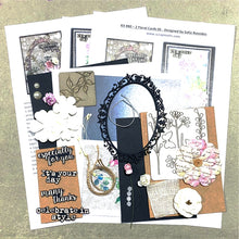 Load image into Gallery viewer, 2 Floral Cards 05 (Kit #80)