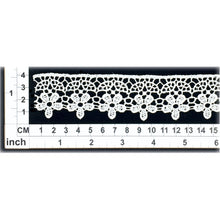 Load image into Gallery viewer, LL006 35mm White Polyester Cotton Lace per metre
