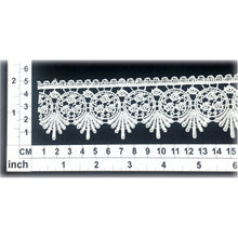 Load image into Gallery viewer, LL014 45mm White Polyester Cotton Lace per metre
