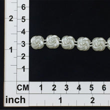 Load image into Gallery viewer, PB006- Ivory Flat Back Pearl Trim
