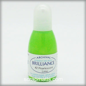 Pearlescent Lime Brilliance Dew Drop Ink