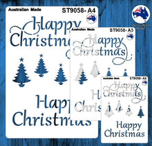 Load image into Gallery viewer, ST9058 Christmas Words