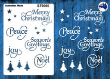 Load image into Gallery viewer, ST9060 Christmas Words