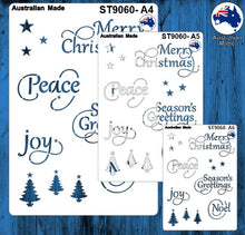 Load image into Gallery viewer, ST9060 Christmas Words