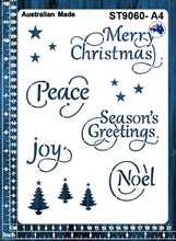 Load image into Gallery viewer, ST9060 Christmas Words