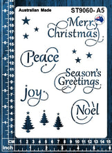 Load image into Gallery viewer, ST9060 Christmas Words