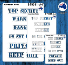 Load image into Gallery viewer, ST9081 Words