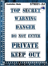 Load image into Gallery viewer, ST9081 Words