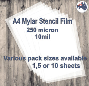 Mylar Stencil Film 250micron (10mil)