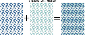 STL2002 - A4 - Medium - Blocks Stencil