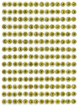 Load image into Gallery viewer, 5mm Gold Sparkle Acrylic Craft Gems