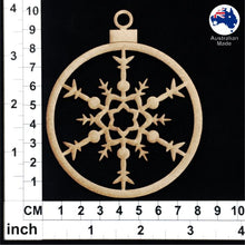 Load image into Gallery viewer, WS1002 Bauble with Snowflake
