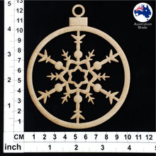 Load image into Gallery viewer, WS1002 Bauble with Snowflake