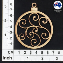 Load image into Gallery viewer, WS1003 Bauble with Swirls