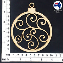 Load image into Gallery viewer, WS1003 Bauble with Swirls