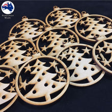 Load image into Gallery viewer, WS1004 Bauble with Tree & Stars