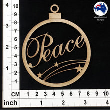 Load image into Gallery viewer, WS1006 Bauble with Peace