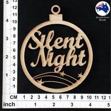 Load image into Gallery viewer, WS1008 Bauble with Silent Night