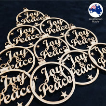 Load image into Gallery viewer, WS1009 Bauble with Joy & Peace
